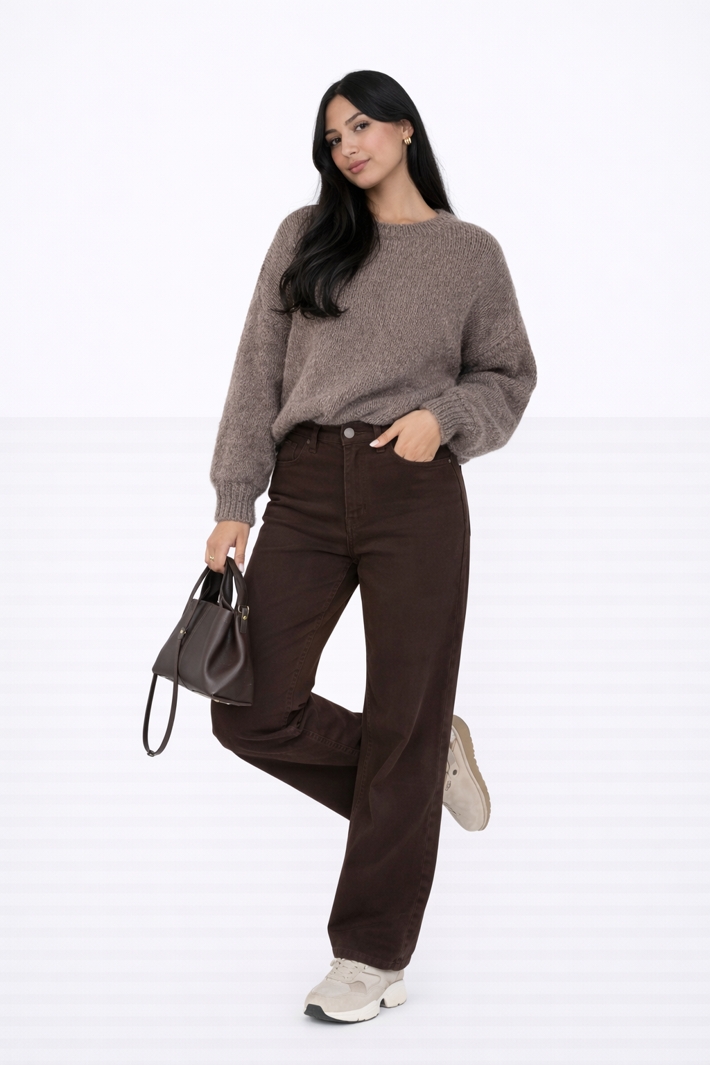 Jersey Grueso Taupe · Natalia