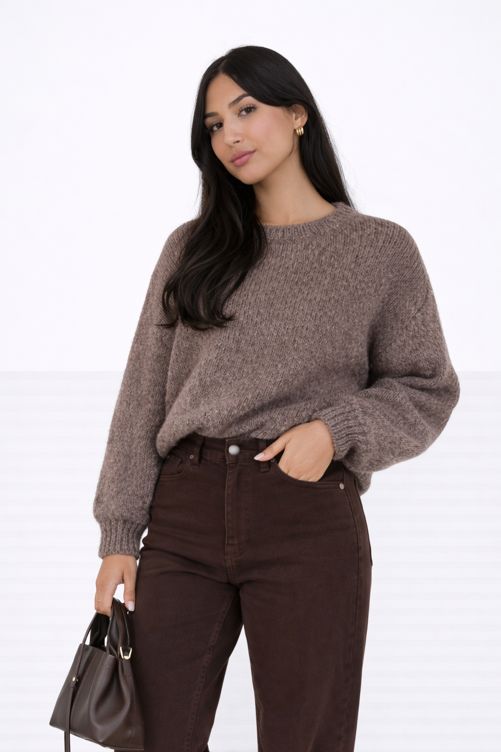Jersey Grueso Taupe · Natalia