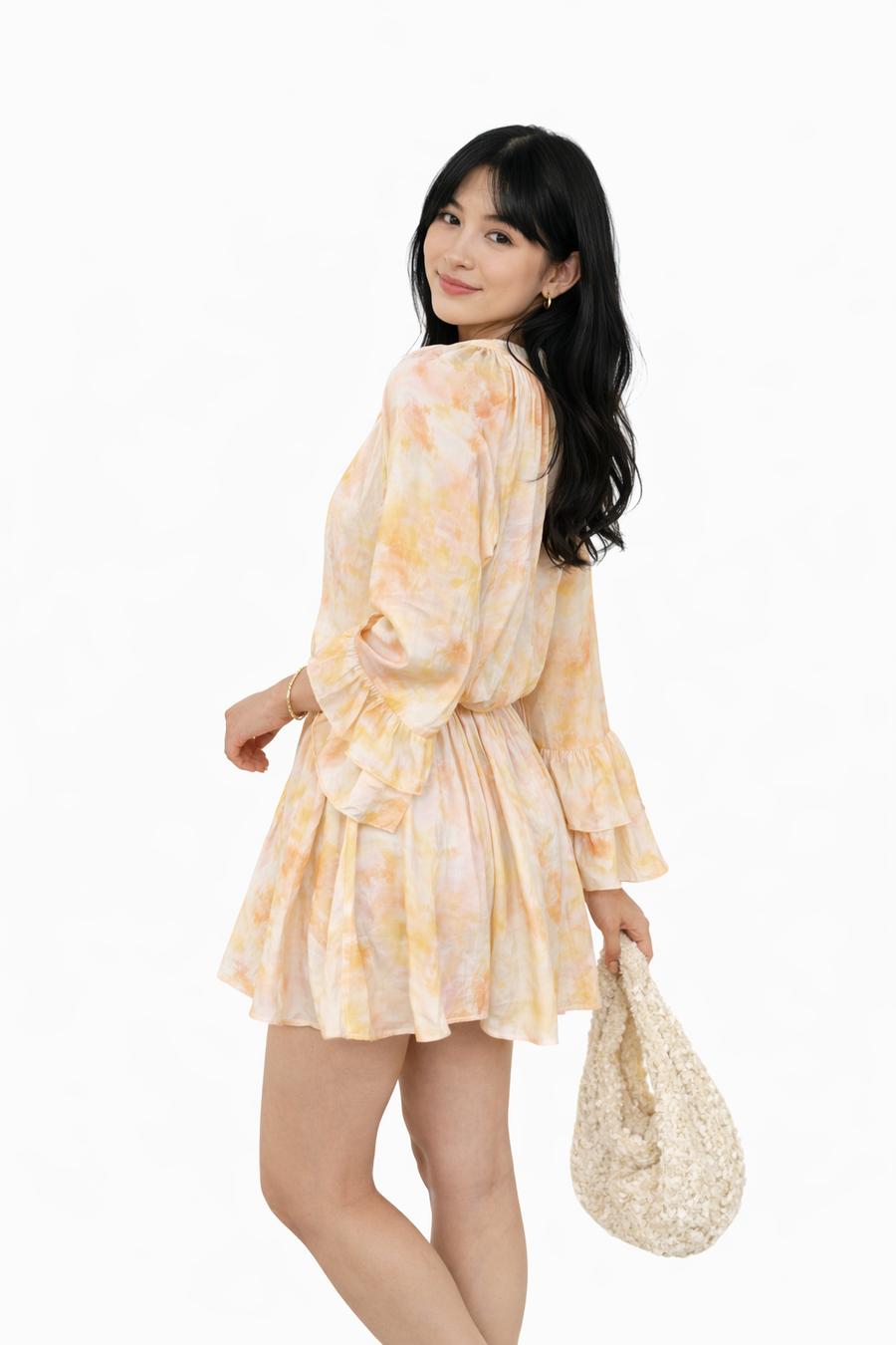 Vestido Acampanado Sol Limón · Dolores