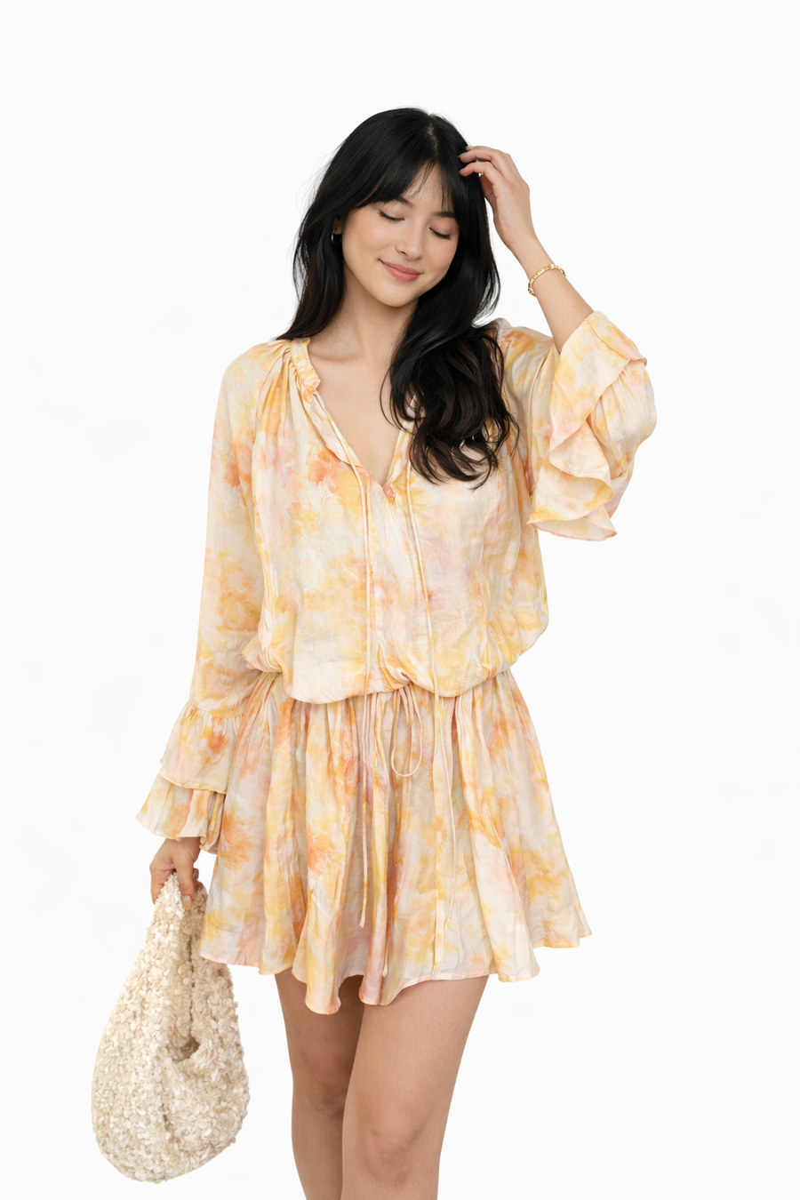 Vestido Acampanado Sol Limón · Dolores