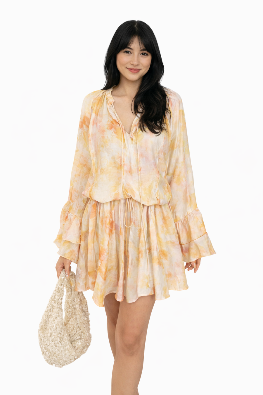 Vestido Acampanado Sol Limón · Dolores